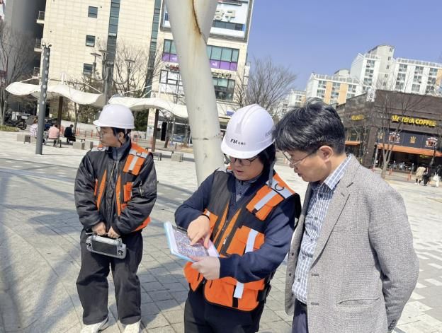 드론, 인공지능 기반 옥외광고물 안전점검 현장