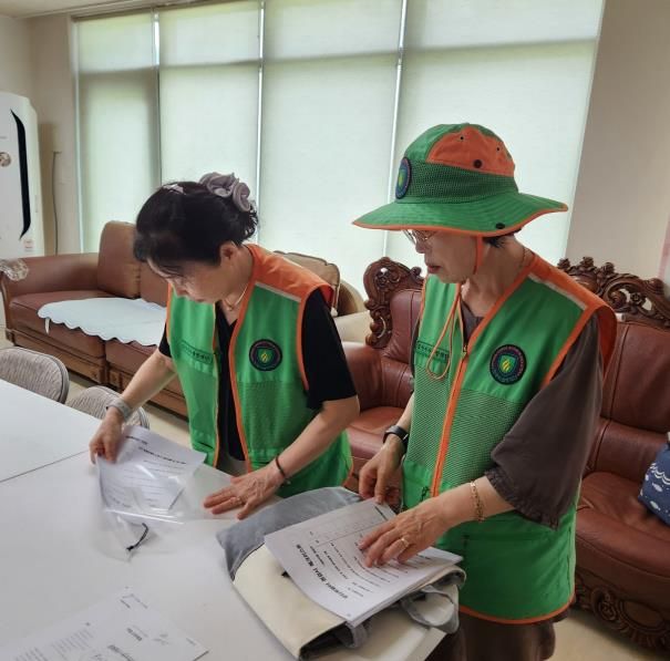 오산시·자율방재단, 무더위쉼터 146곳 합동 점검