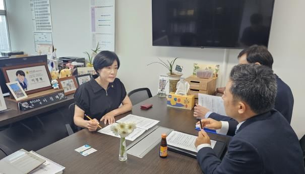 경기도의회 이경혜 의원, 경기도 고양시 현안 및 조직개편 관련 정담회 개최