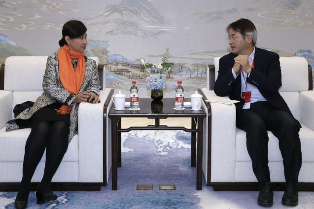 고양시 UCLG ASPAC 유치제안을 위한 버나디아 사무총장 면담