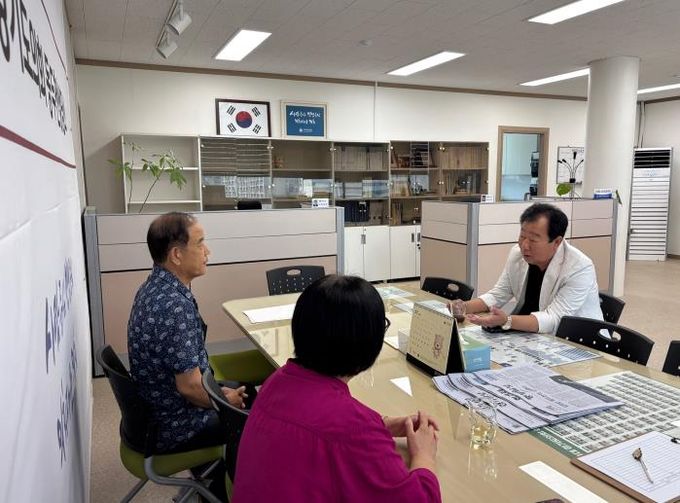 경기도의회 임상오 의원, 경기도적십자협의회와 정담회 개최