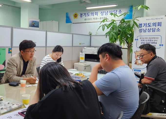 최만식 의원, 장애아동 복지ㆍ이동권 보장 관련 정담회 열어