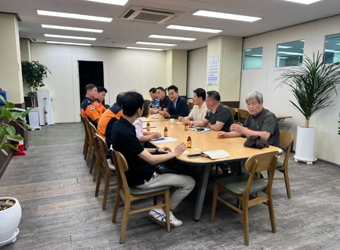 경기도 오석규 의원, “경기 북부 최대 규모 의정부 전통시장 찾아 폭염 속 화재 안전 실태 점검”