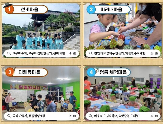 안성시, 농촌체험휴양마을 성수기 체험활동 100% 즐기기