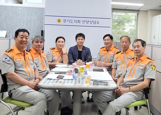 유영일부위원장, “ 안양시 의용소방대의 애로사항 청취 ”