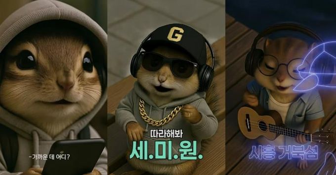 경기관광공사, 랩하고 노래하는 AI 다람쥐 ‘달G’ 쇼츠 인기