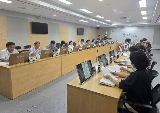 18일 용인특례시가 '2025년 경기도 시군종합평가' 대응계획 보고회를 개최했다