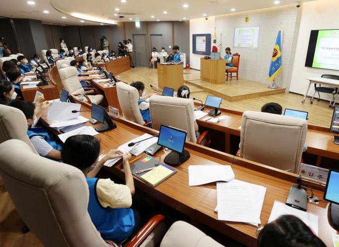 경기도의회, 오는 25일 청소년모의의회 20주년 기념 경연대회 연다