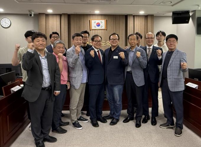 경기도의회 최승용 의원 주관 정담회로