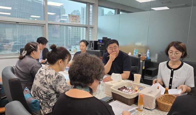 경기도의회 김진명 의원, 경기도 선도 특화보육, 0세아전용어린이집 정담회 참석