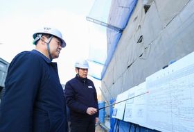 김성제 의왕시장, 의왕도시공사 사옥 건립 공사 현장 점검