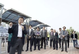 성남시, 매송2교 소음·분진 해소 위한 방음터널 설치