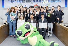 수원시 대표 캐릭터 ‘수원이’, 동네 청년 상점에서 만난다